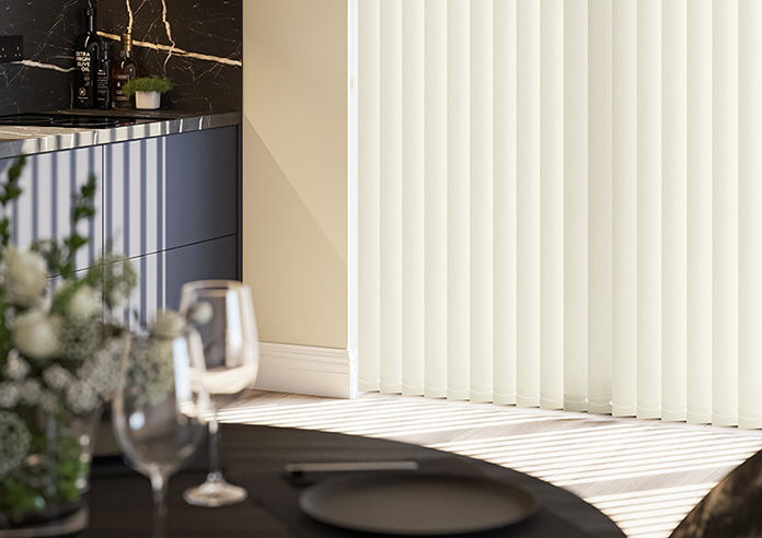 Burlington, Cream - Vertical Blind - Image 5
